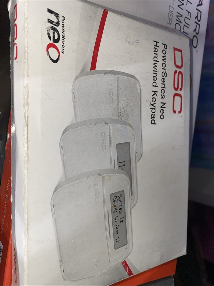 DSC HS2LCDENG N PowerSeries Neo Hardwired LCD Keypad Full Message