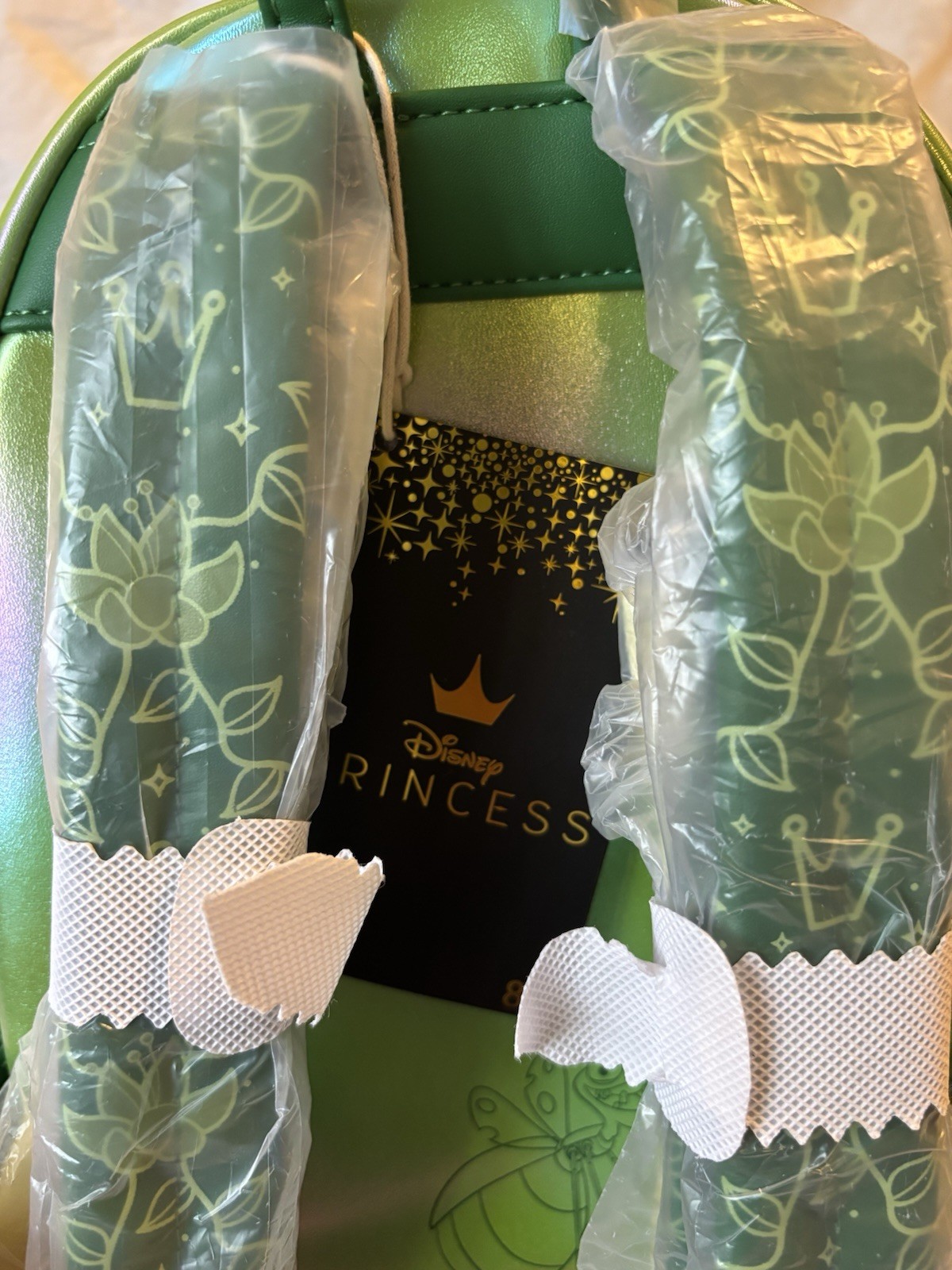 Loungefly Disney Princess Green Mini Backpack Tiana all