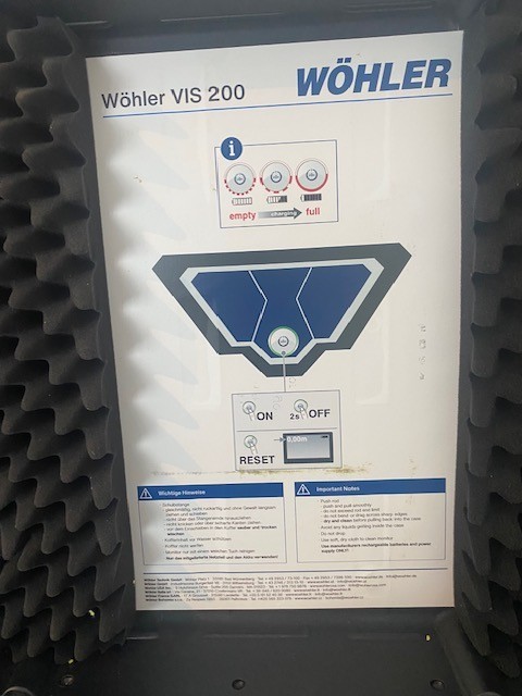 Wohler VIS 200 Inspection Camera.