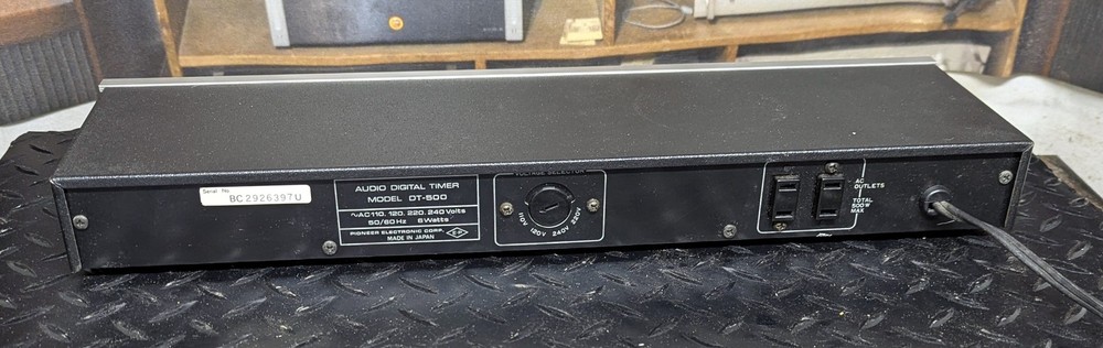 Pioneer DT-500 digital audio timer