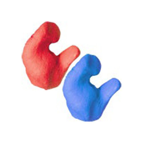 Custom Molded DIY Earplugs RED / BLUE New Material Ear Plug Fitting Kit
