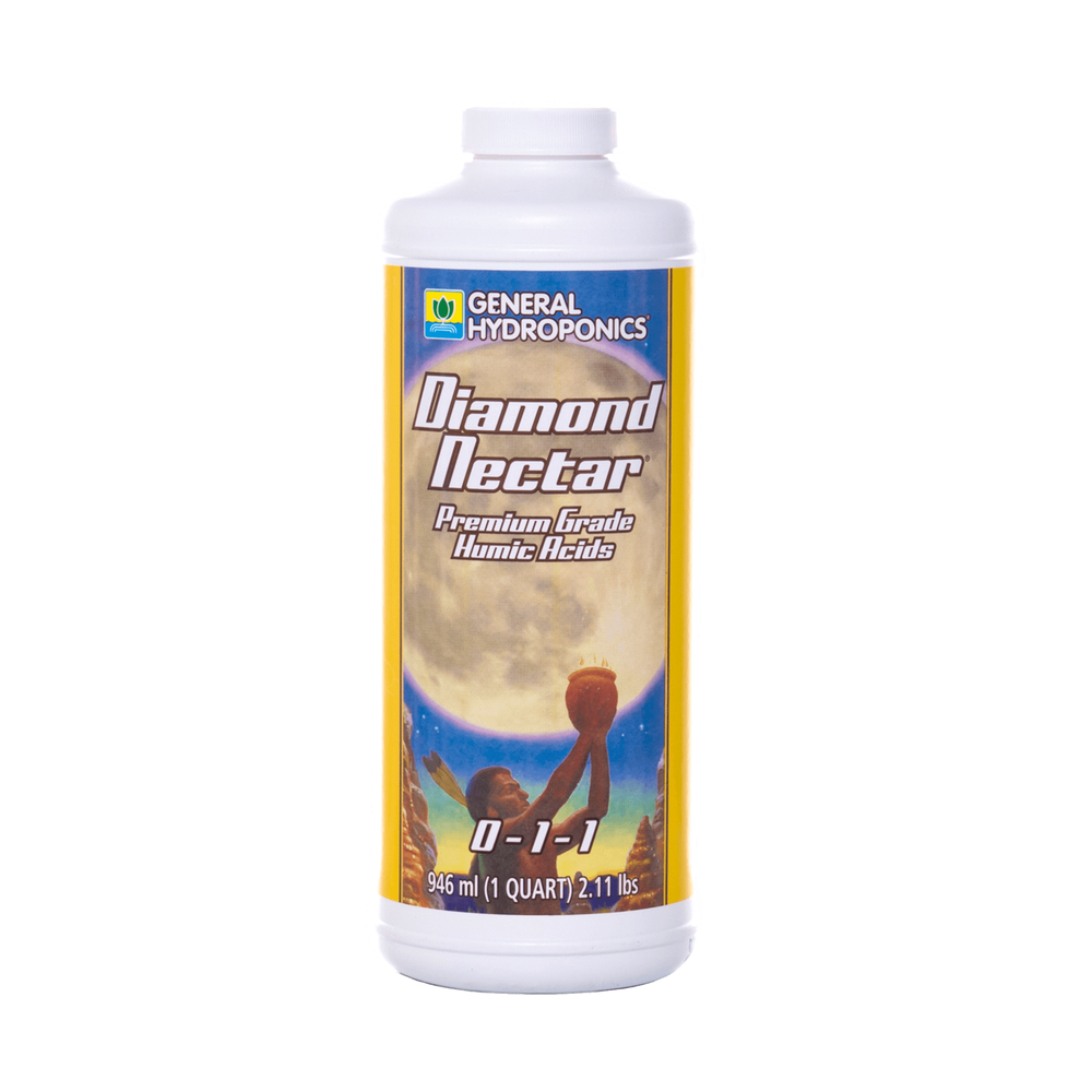 General Hydroponics Diamond Nectar quart -Humic Acid GH