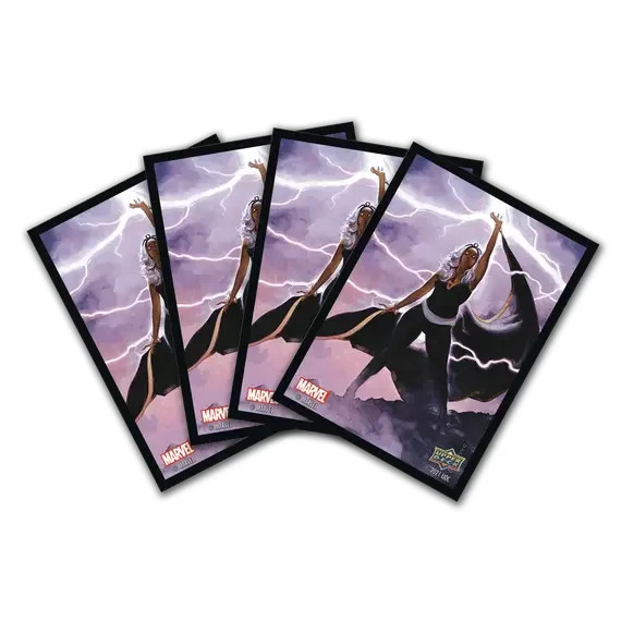 Upper Deck Marvel Deck Protector Collectible Card Sleeves Storm 65 Count