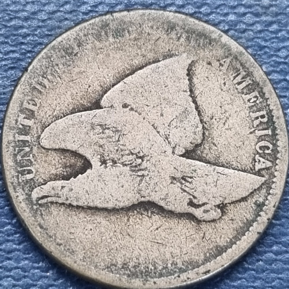 1858 Flying Eagle Cent 1c Circulated #99261