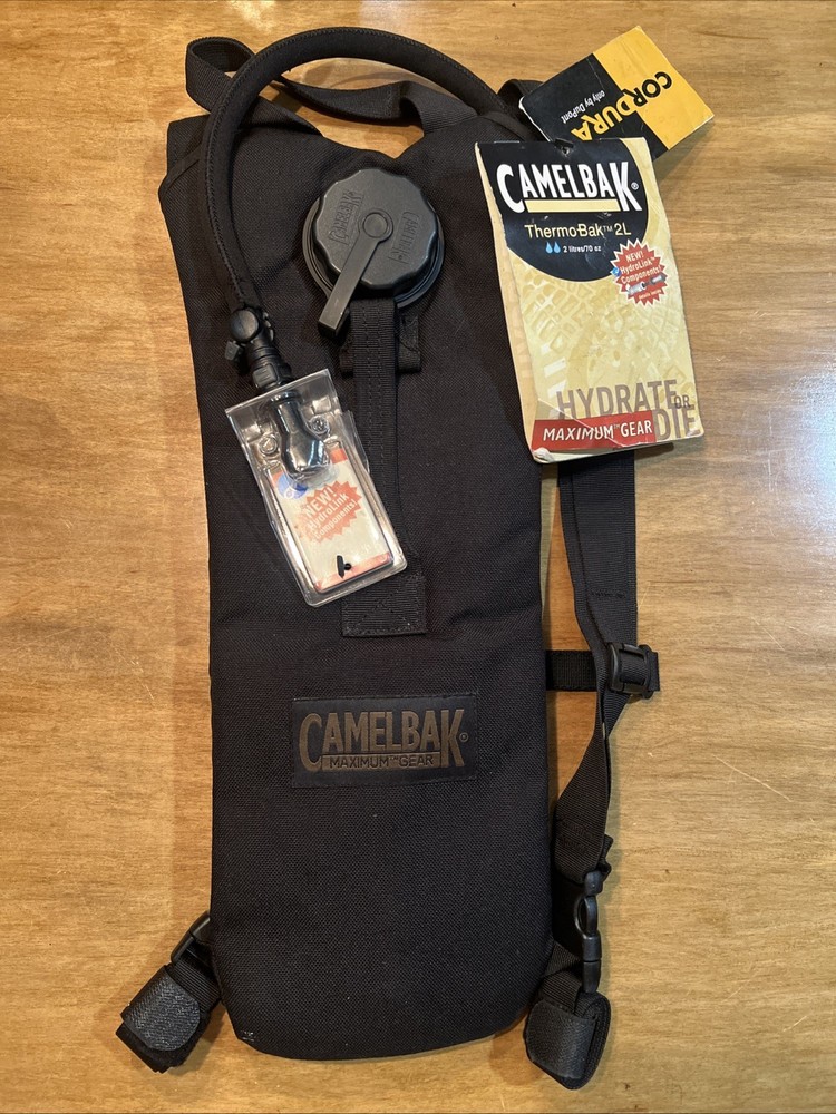 Camelbak Maximum Gear 2L Thermobak Hydration Carrier Backpack Black Cordura