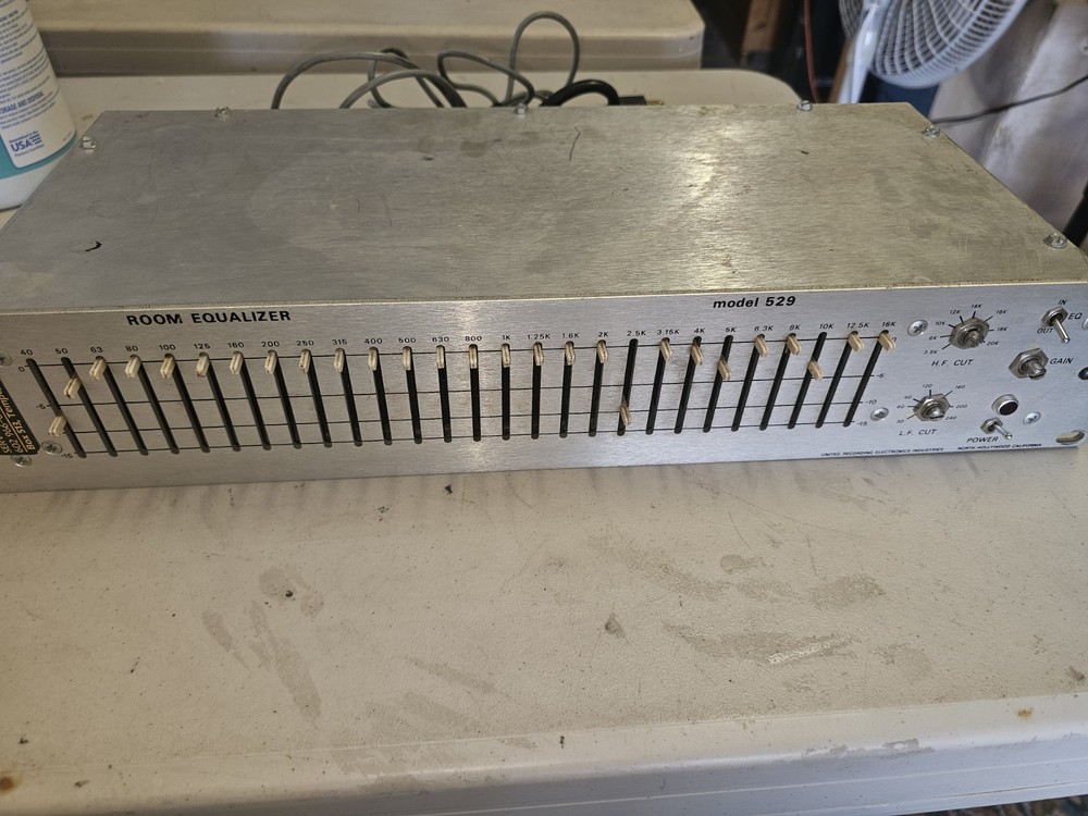 urei Model 529 room equalizer, Powers On, As-is