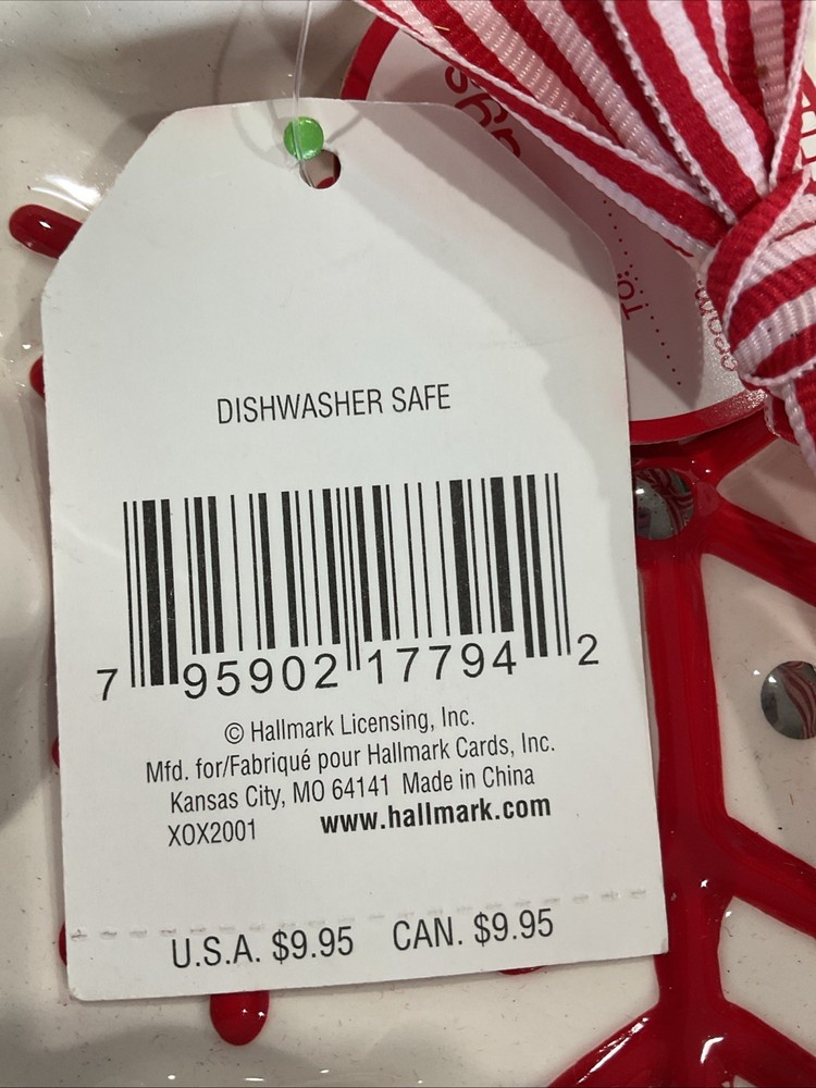 Hallmark Snowflake Treat Dish