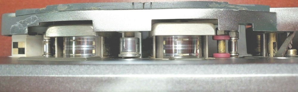 Studer B67 Headblock Headstack 2-Track 1/4" Complete Play, Record, Erase, Guides