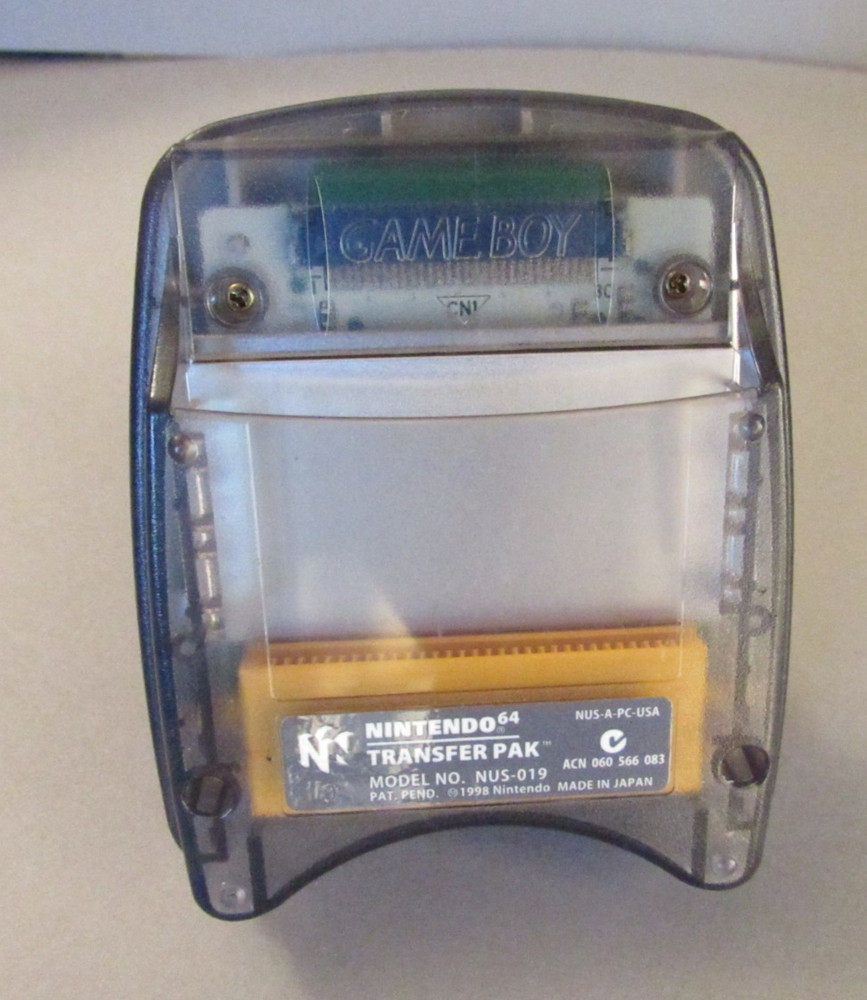 Nintendo 64 Game Boy Transfer Pak Model NUS-019 Untested