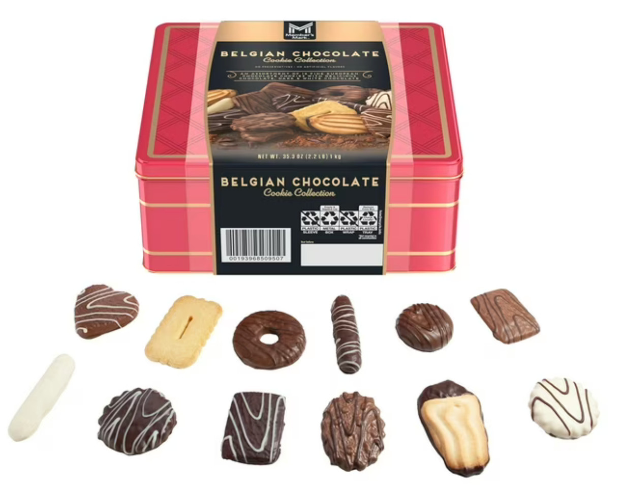 Belgian Chocolate Cookie Collection EXP 08/31/2026