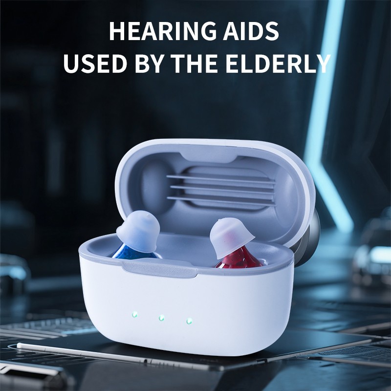 OTC Rechargeable Hearing Aids For Seniors Adults With Noise Cancelling Digital