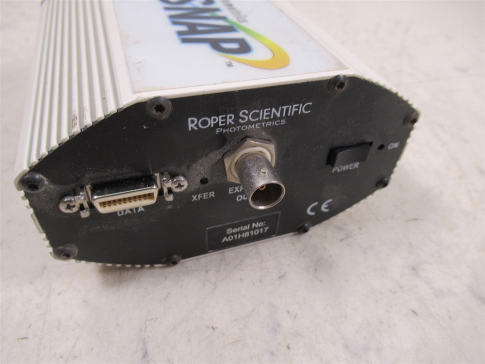 Roper Scientific Photometrics Cool Snap Microscope Camera CCD