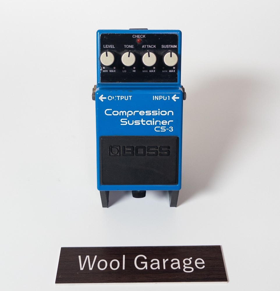 BOSS CS-3 Compression Sustainer Guitar Effect Pedal ACA Tested Working