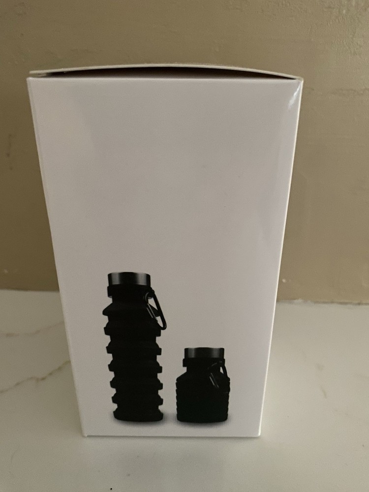Silicone Sport Portable Foldable Water Bottle