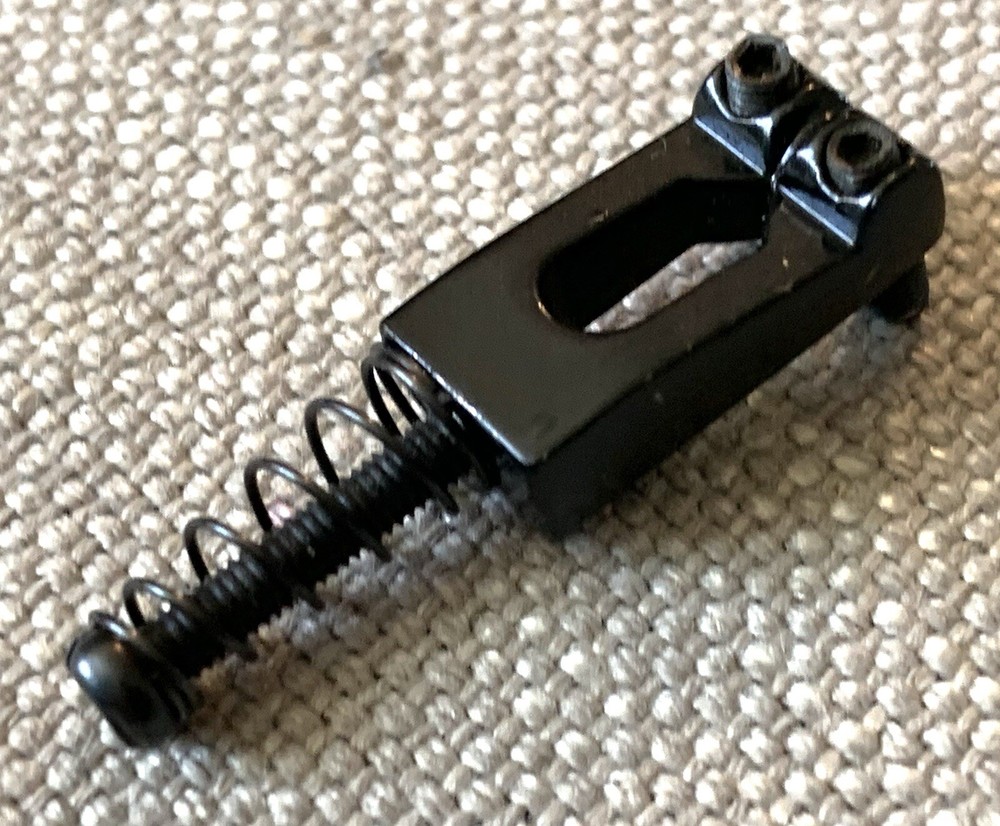 2014 Jackson Electric Guitar Bridge Original Black String Saddle