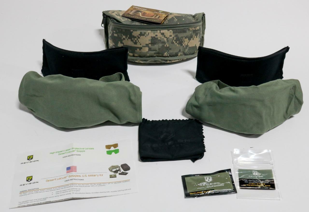 Revision Military Desert Locust Ballistic Goggle KIT -- New
