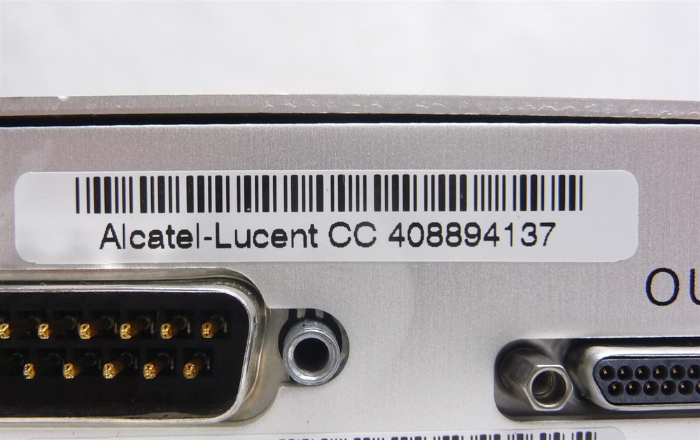 ALCATEL LUCENT ALU SECB SECONDARY PROTECTOR MODULE KS-24649 L5 CC 408894137