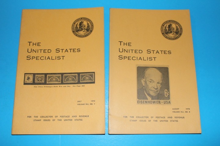 The United States Specialist Journal 1970 Full year BlueLakeStamps Timeless info