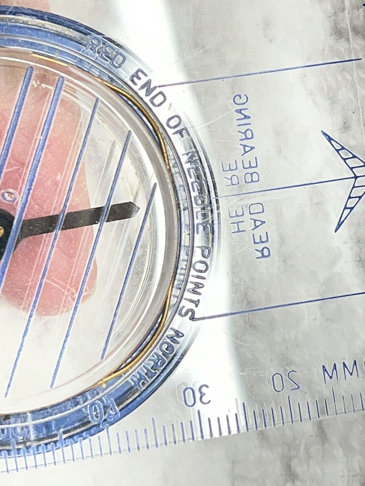 Silva System Type 7 NL Compass, circa 2010 or earlier. Excellent condition.