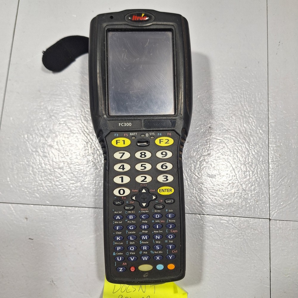 Itron FC300 Mobile Computer SRead Utility Meter Scanner Only Not working