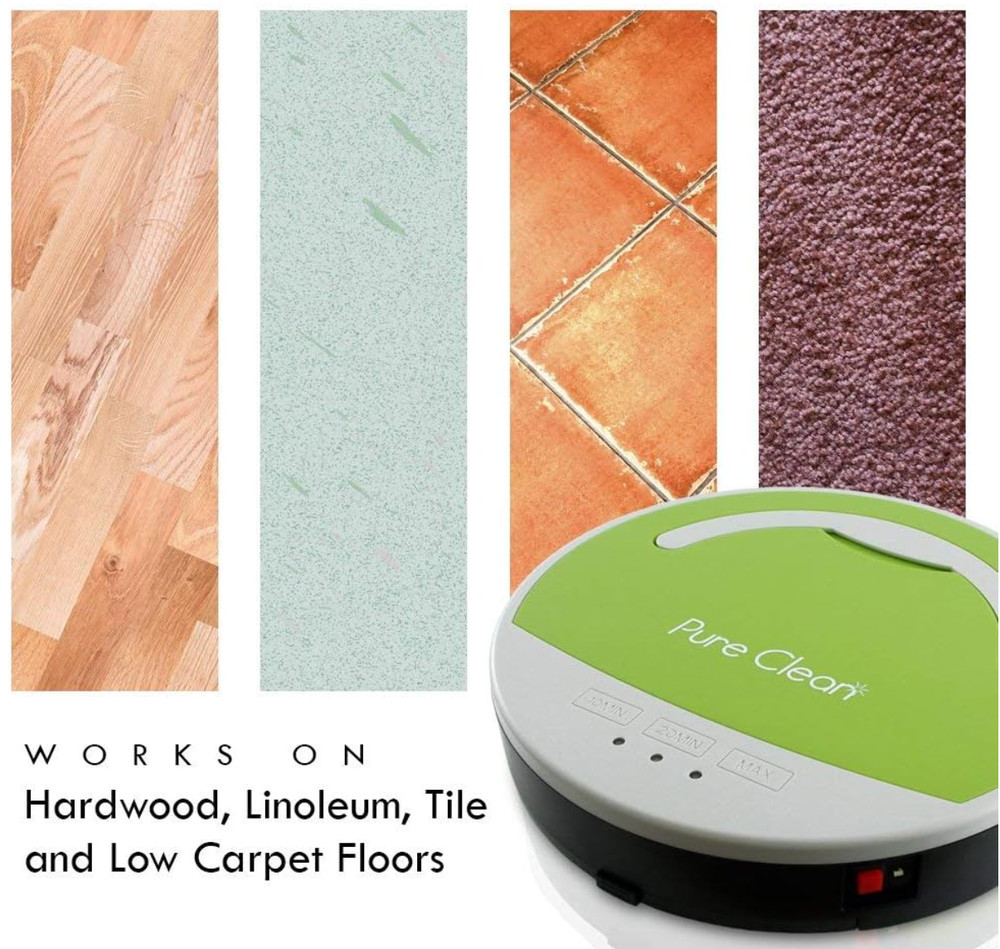Pyle Pure Clean Smart Robot - Automatic Vacuum Floor Cleaner - PUCRC15