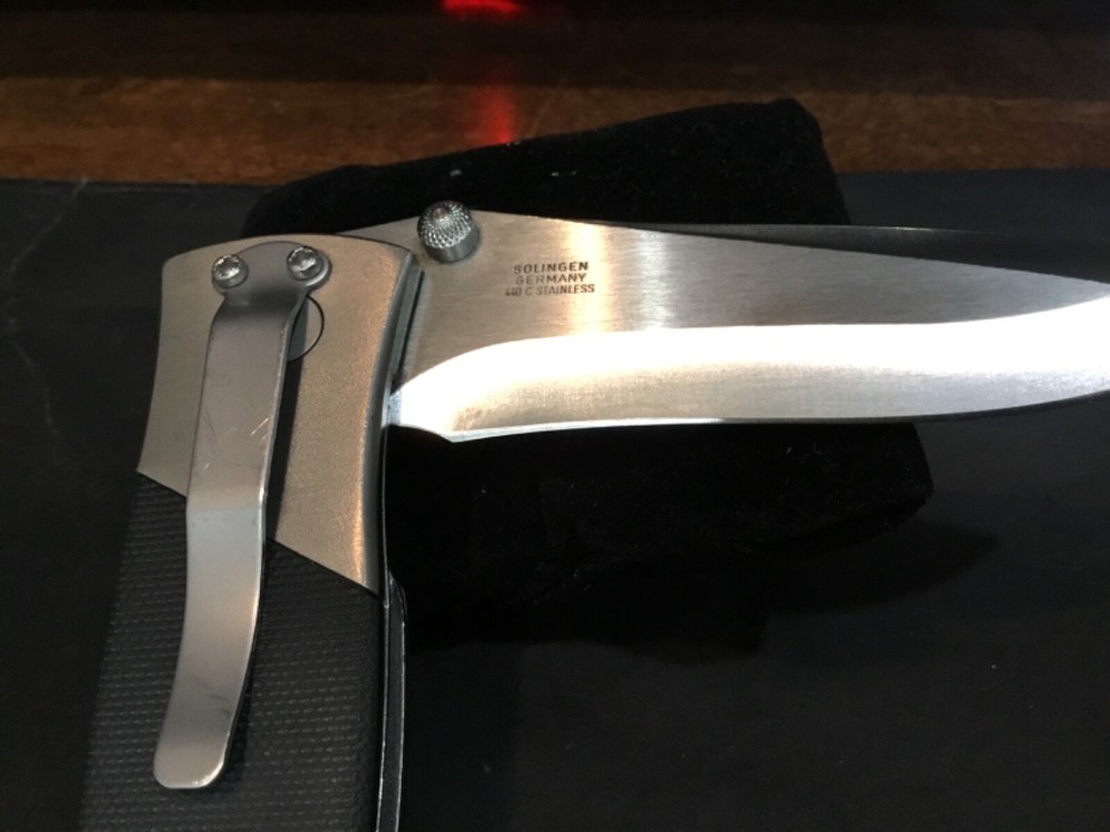 Boker Custom Walter Brend Flipper Folder Knife