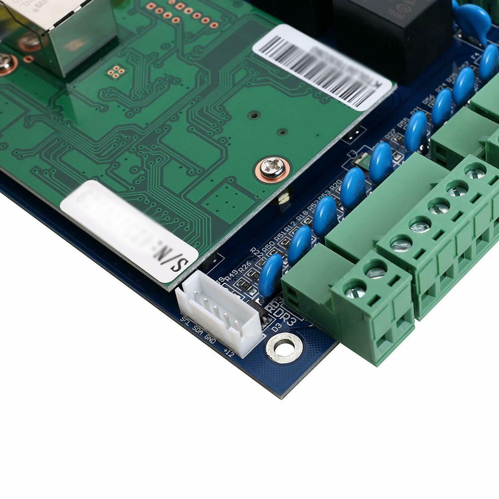 4 Door 4 Reader TCP/IP RFID Board Panel Access Control Metal case + Power supply
