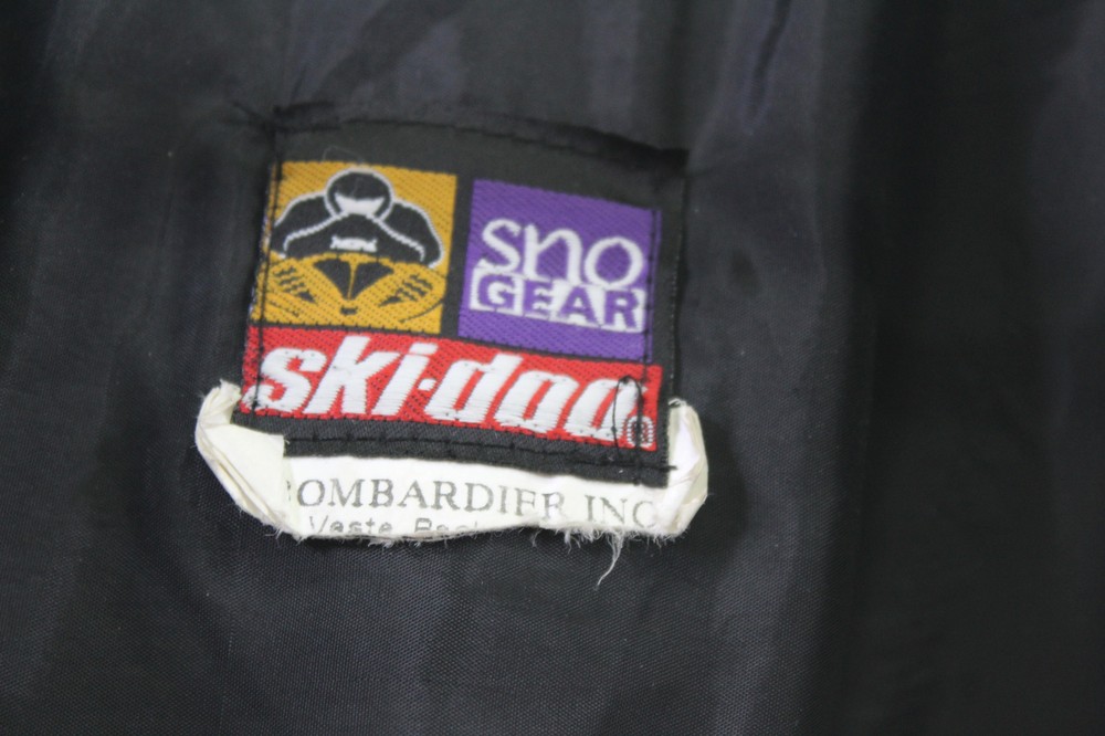 Vintage Ski-Doo Rotax Yellow Jacket Size L