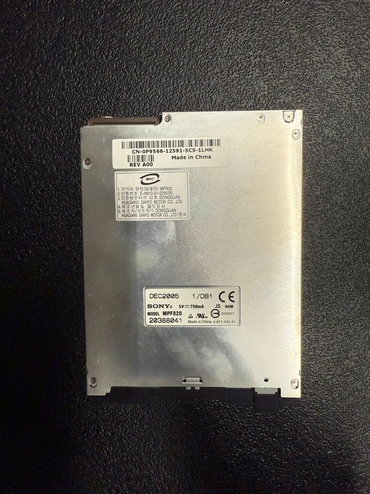 Sony MPF820 Floppy Disk Drive