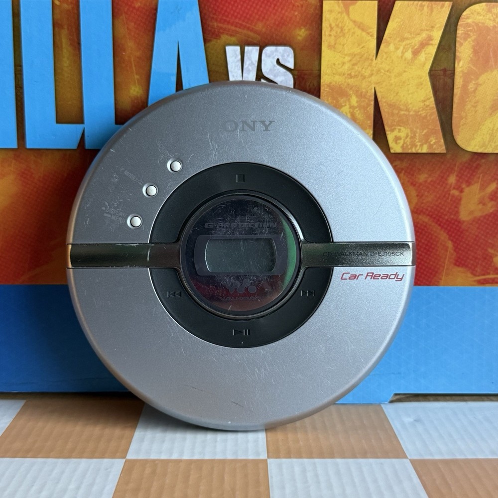 Sony Walkman Lot D-EJ106CK CD Player D-EJ615 Bundle (READ)