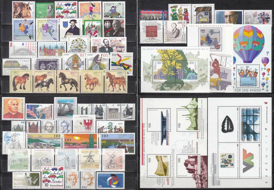Germany 1997 - complete year set - MNH (b13)