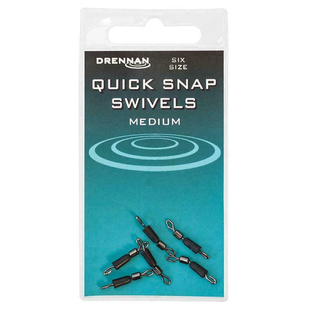 Drennan Quick Snap Swivels - All Sizes Available
