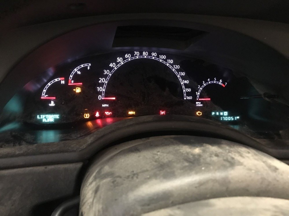Speedometer Cluster MPH Without Navigation Display Fits 08 PACIFICA 2592675
