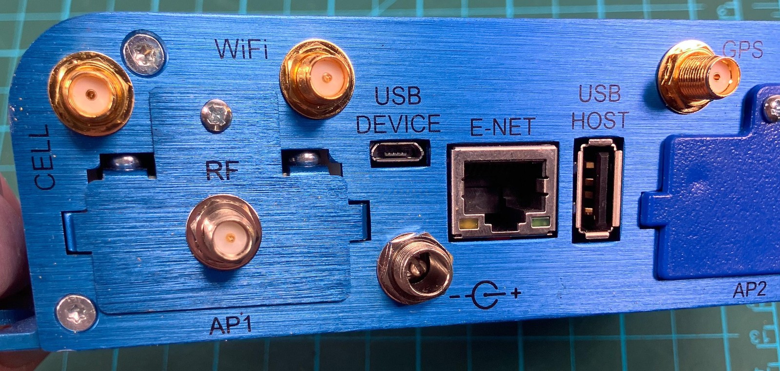 MultiTech MTCDT-L4N1-247A-915-GS-BKM Conduit LTE Gateway Blue GPS WiFi Ethernet