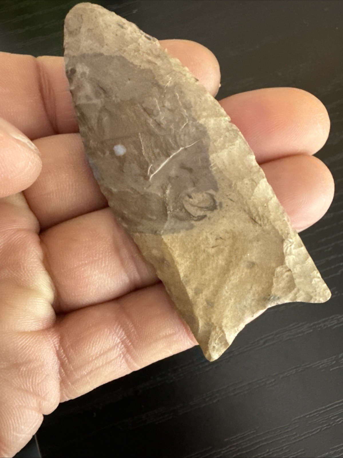 Clovis Flint Knapping Art Arrowhead Arrowheads Artifact Shewey collection