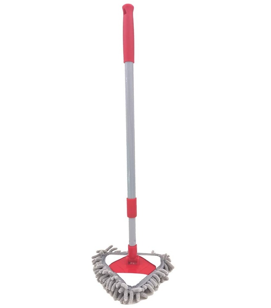 Xifando Mini Housekeeping Cleaning Microfiber Chenille Extension-Type Gray