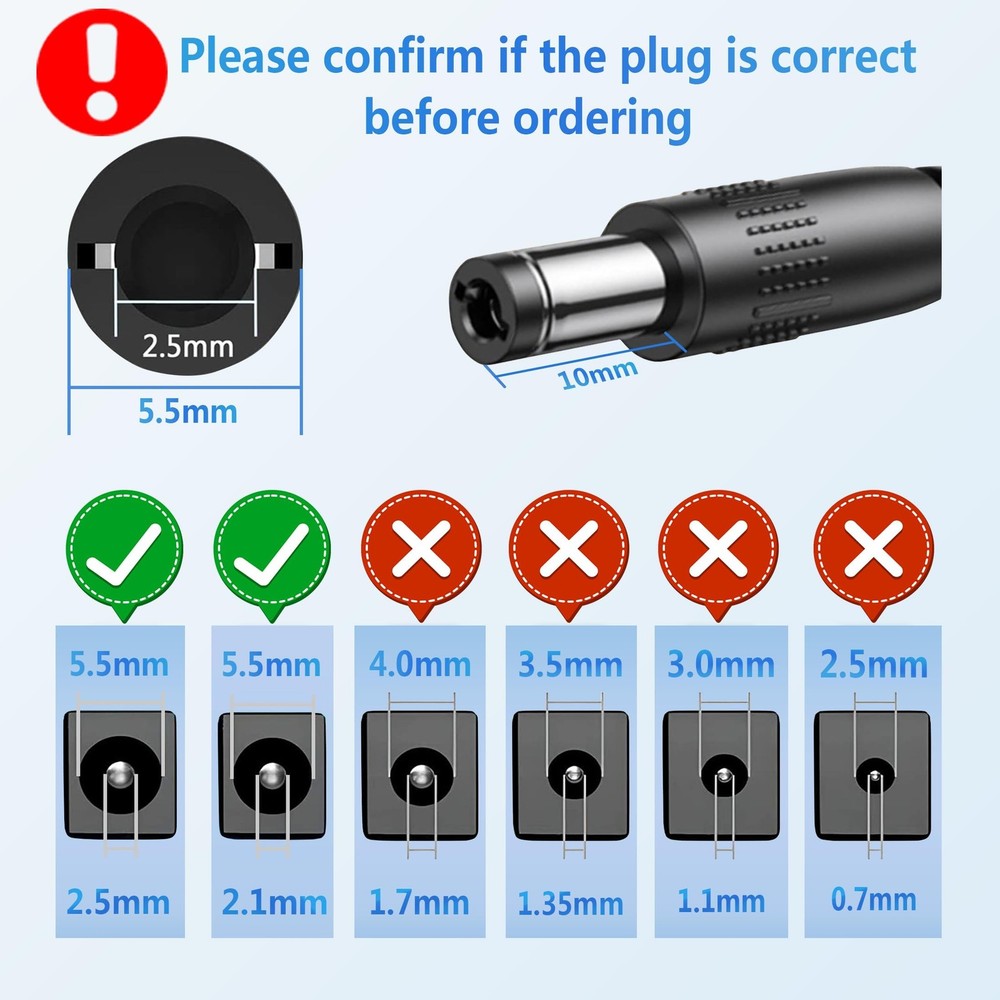 9V DC Power Adapter Compatible With Alesis Command Mesh Kit Nitro Max Pro