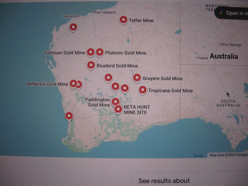 AUSTRALIA GOLD NUGGETS .584 GRAM
