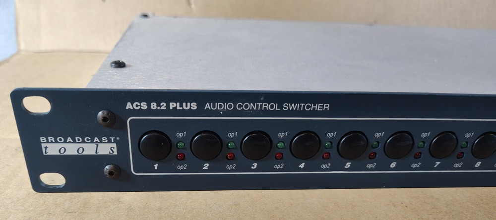 ACS 8.2 PLUS Audio Control Switcher Broadcast Tools