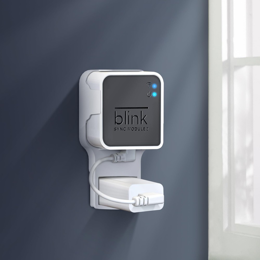 256GB USB Flash Drive & Wall Mount for Blink Sync Module 2 with Short Cable R