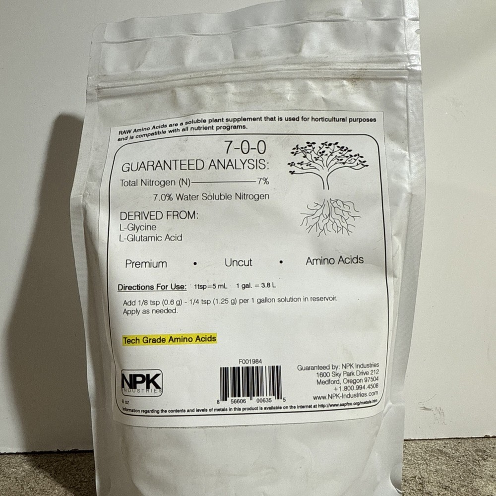 NPK RAW Amino Acids 8oz