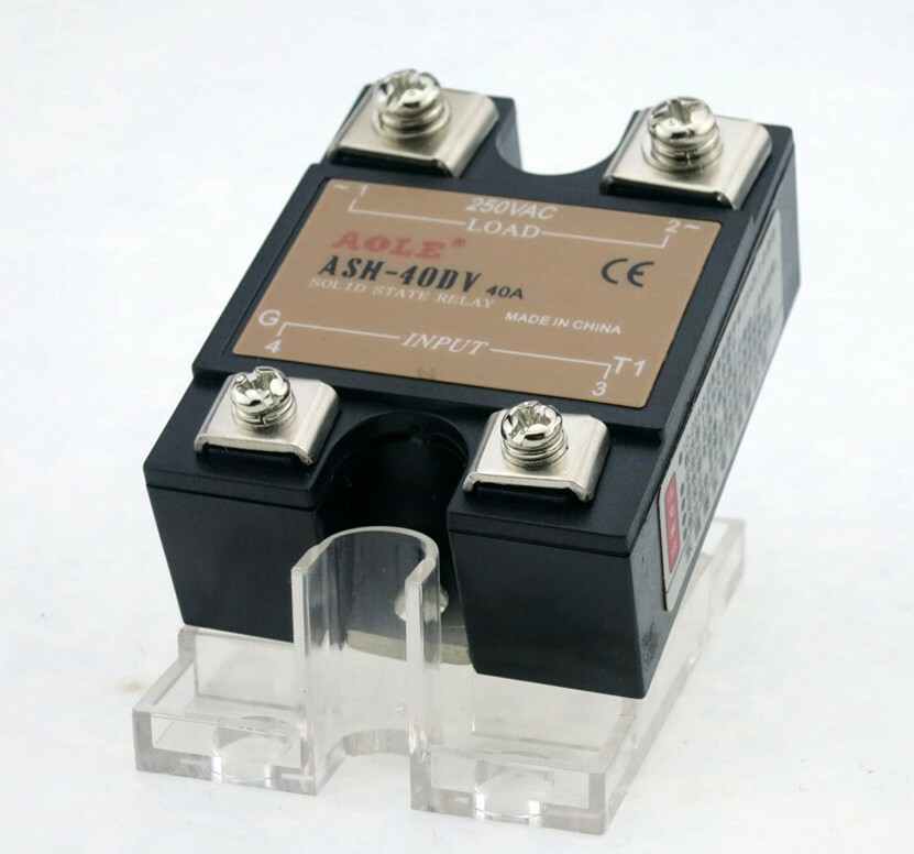 Single Phase Solid State Relay ASH-40DV Blister Pressure Regulating SSR-25DV