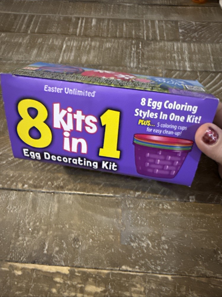 RJ Rabbit 8 Kits In 1 Egg Decorating Kit