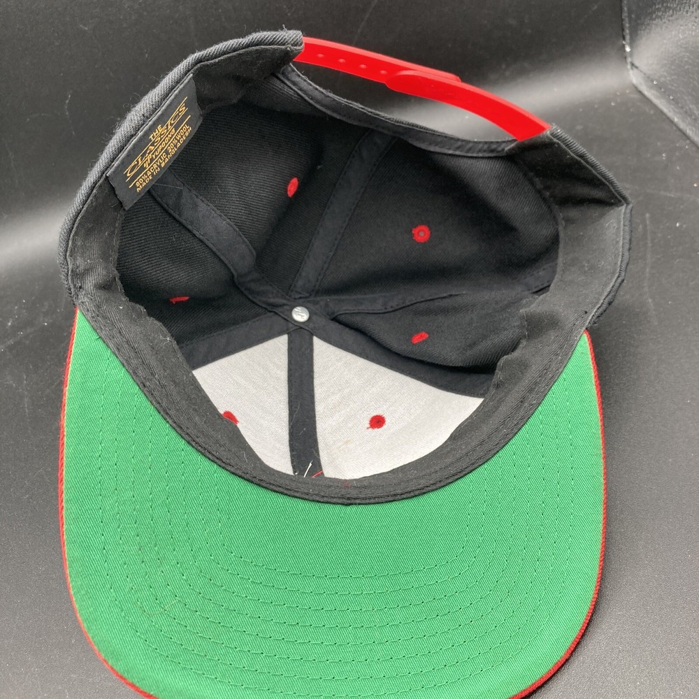 1320 Video Black & Red Snapback Hat Cap