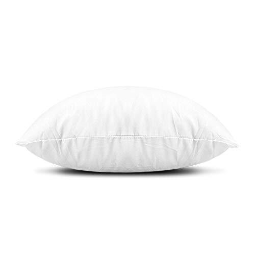Throw Pillow Insert, Lightweight Soft Polyester Down Alternative White
