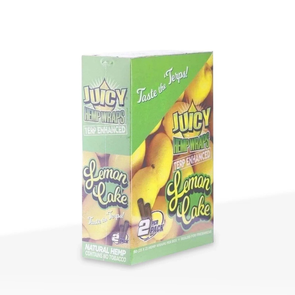🤪 JUICY JAY LEMON CAKE TERP WRAPS 🔥 25 PACKS 🤑 2 WRAPS PER PACK 💯🤤💯🤤💯