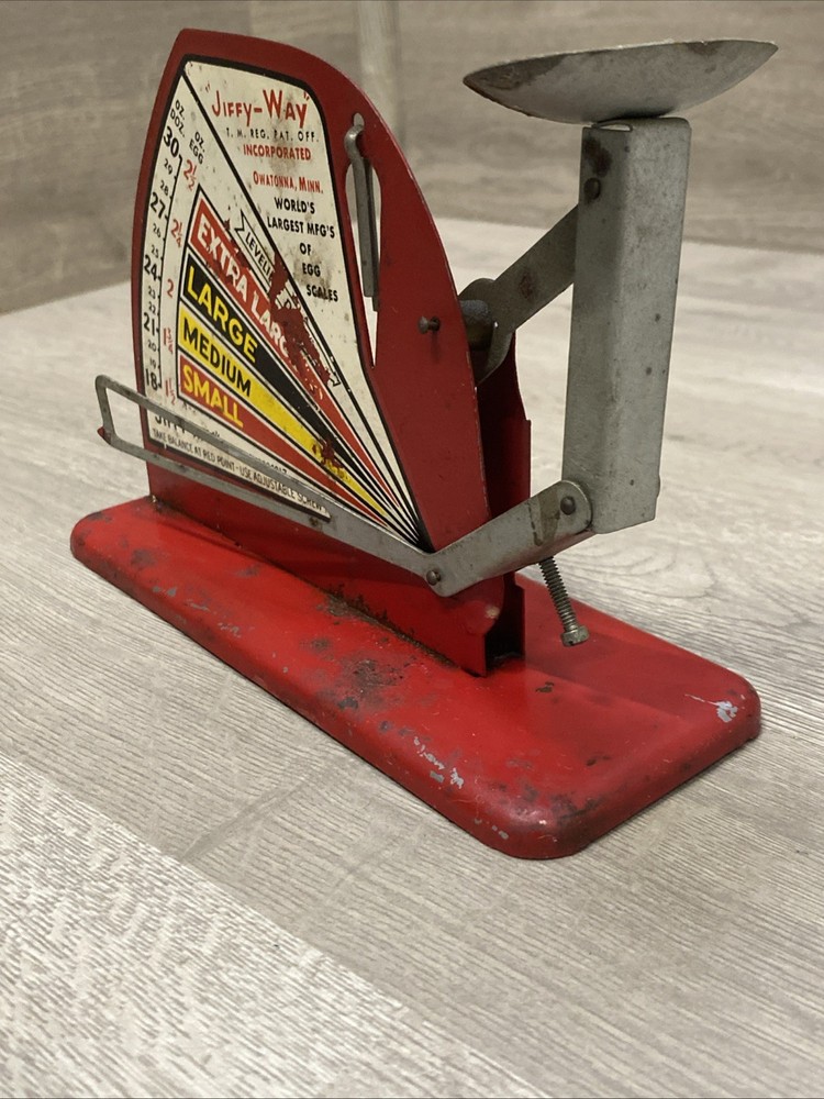 Vintage Jiffy Way Egg Scale