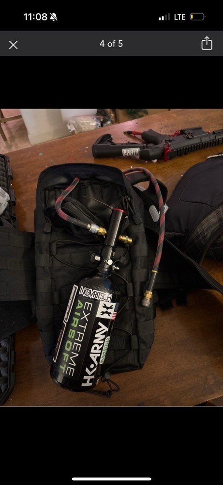 Airsoft ssg1 Hpa full kit (tank setup optional)