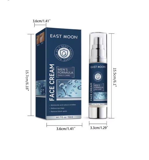 Particle Face Cream For Men 6 In 1 Anti Aging Cream Fights Eye Bags Dark Spots