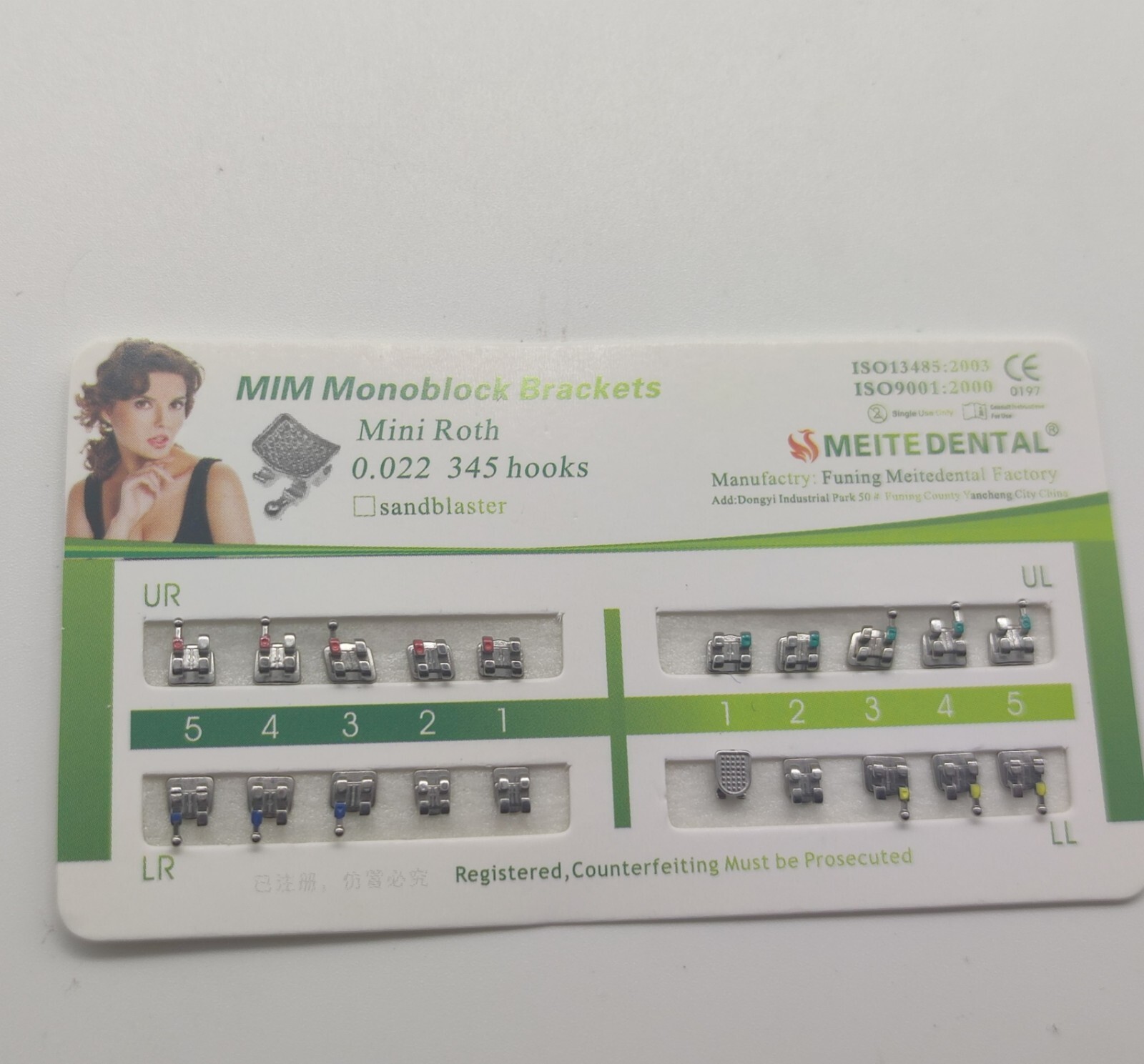 Dental Brackets Metal Ortodoncia Braces For Teeth 018 022 Roth Mbt Edgewise